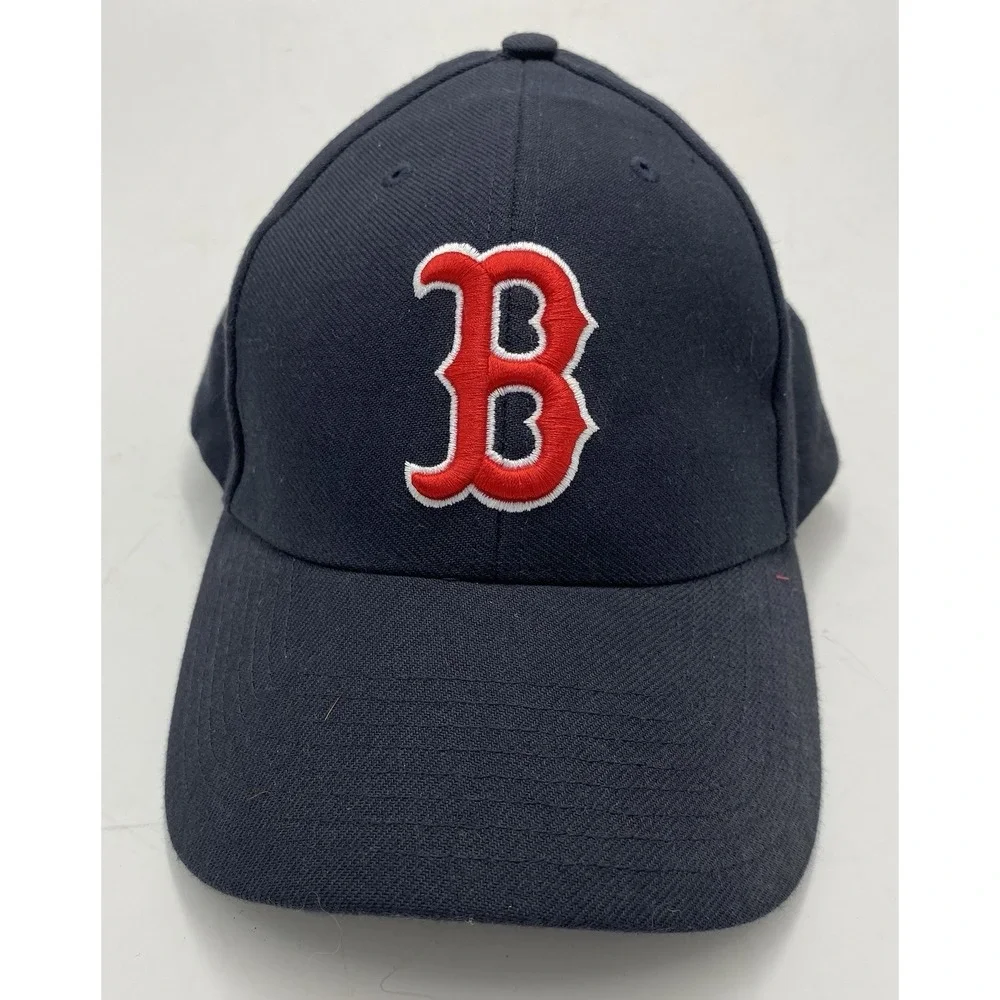 Twins Enterprise MLB Boston Red Sox Logo‎ Adjustable Hat Cap One Size